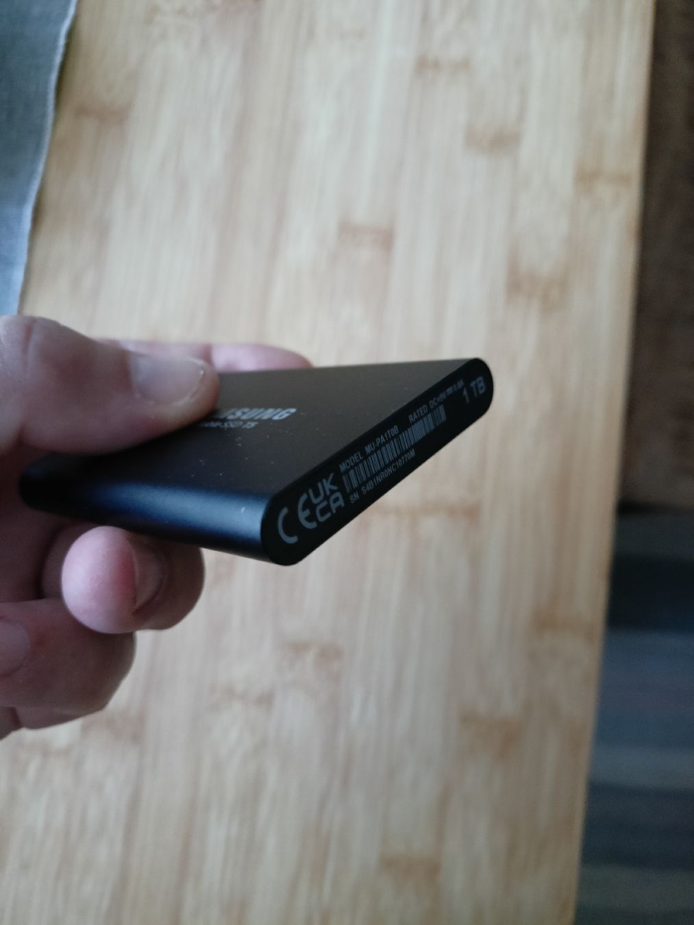 Samsung Harddisks: Samsung portable SSD T5 – Neu (gemäss Beschreibung) aus Neuchâtel von yacprod 2