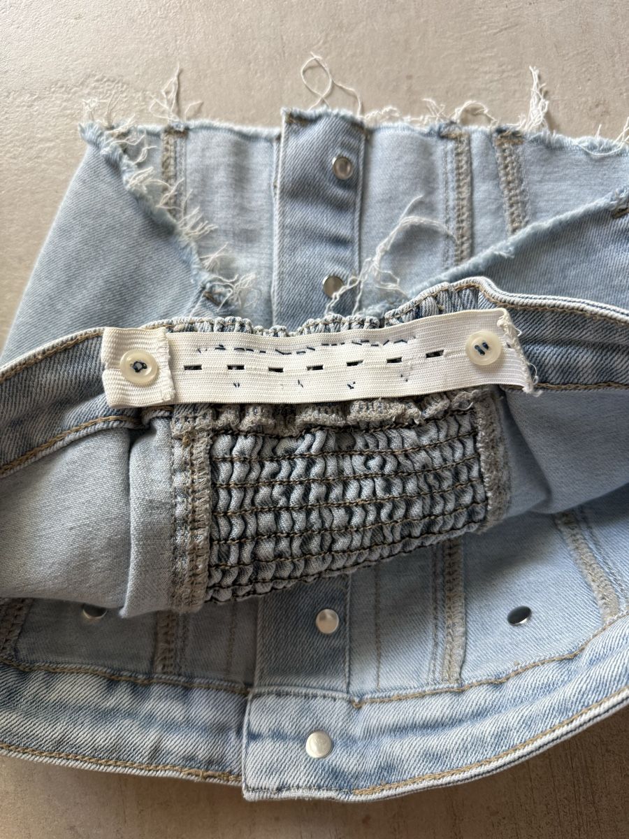 Top: Summer Denim tube top – Usato da Zürich venduto da dam_t7hk 4