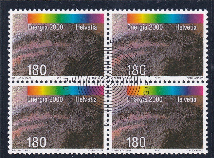 Tutti i francobolli: ET 4er Block Energie 2000 1997 – Nuovo (secondo la descrizione) da Schliern b. Köniz venduto da joni20 3