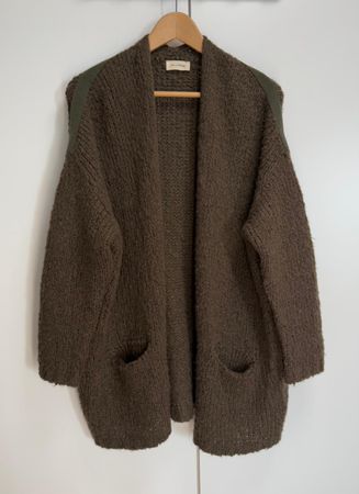 American Vintage Strickjacke Gr. XS/S - mit Alpaka & Wolle