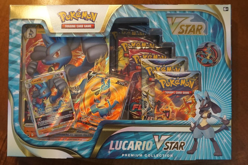 Pokémon Lucario VSTAR Premium Collection -EN- Sammlerbox | Kaufen auf ...