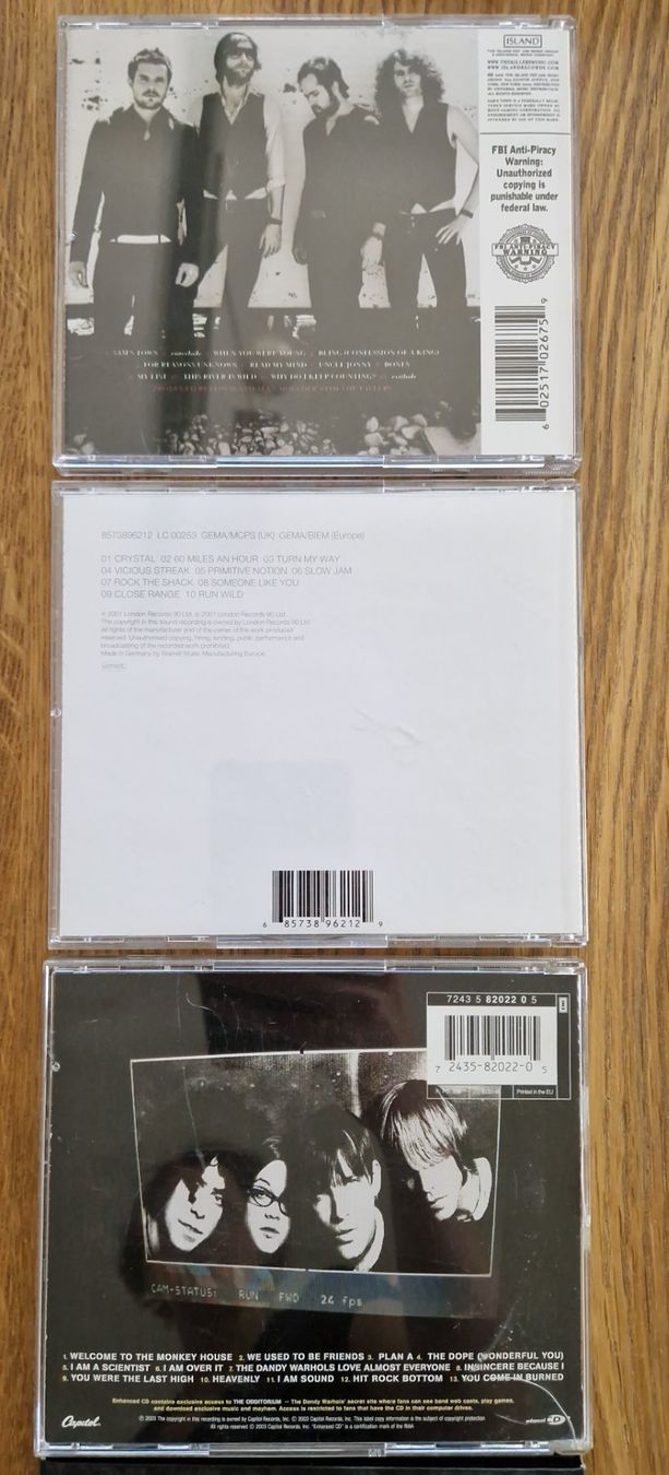 CD: CDs: Interpol, The Killers, Arctic Monkeys – Usato da Wettingen venduto da brownie14 3