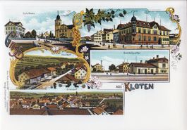 Gruss aus Kloten - (um 1900)