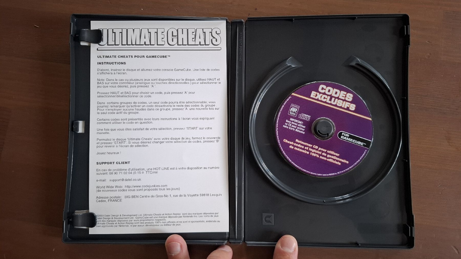 Jeux: Ultimate Cheats Metroid Prime GameCube Codes CD complet – D'occasion à Fiaugères par Fiaugeres1609 2