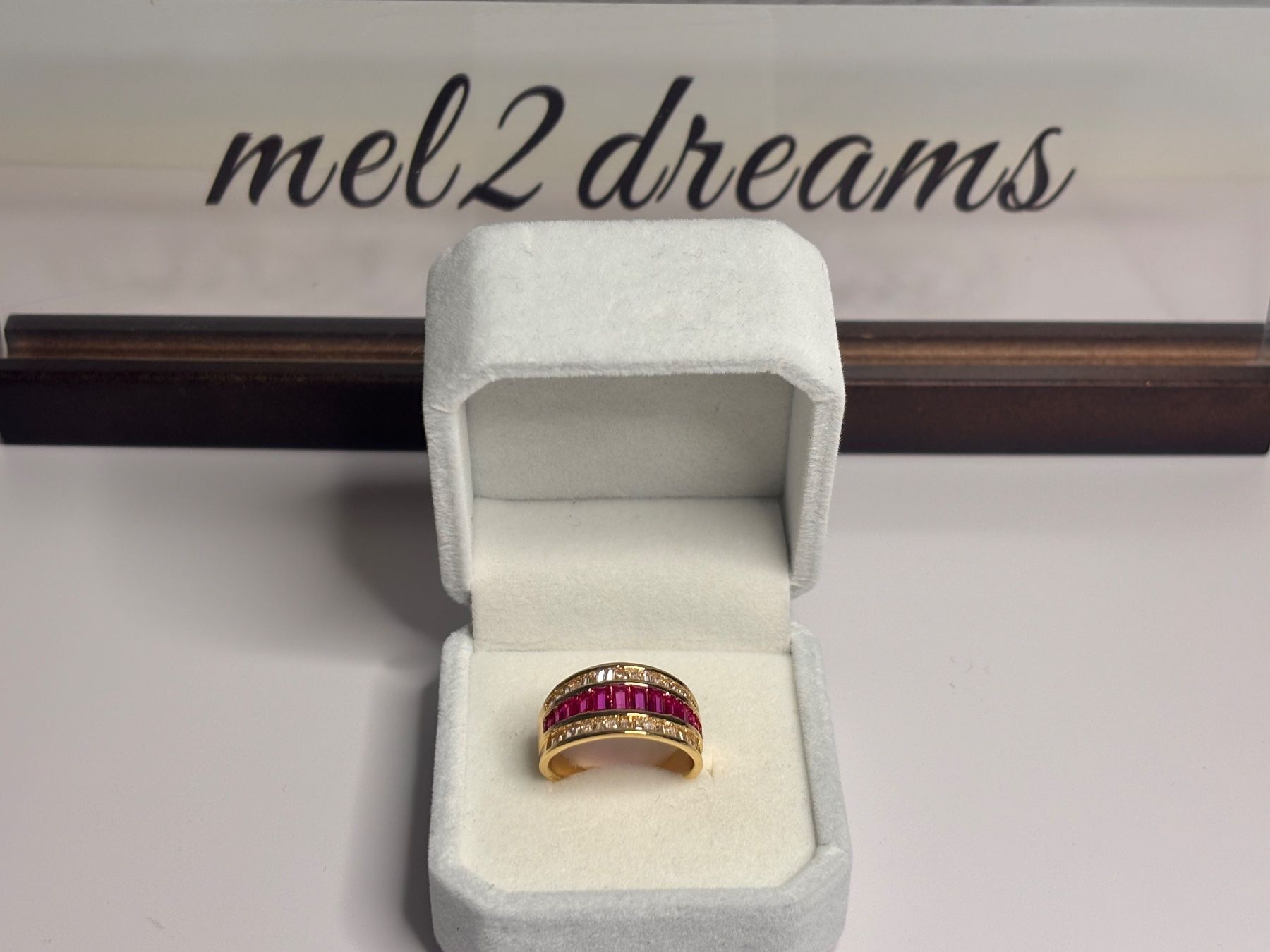Anelli: Bague rubis et diamants ✨ – Nuovo (secondo la descrizione) da Lausanne venduto da mel2dreams 2