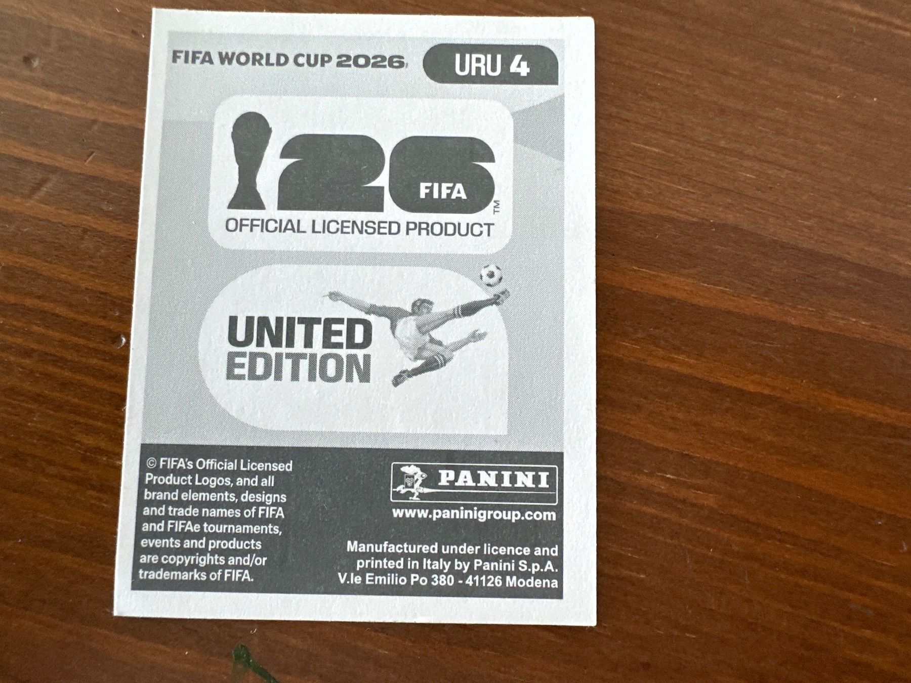 Panini Sammelbilder & Trading cards: Panini URU 4 FIFA World Cup 2026 – Neu und originalverpackt aus Würenlos von gtvlady_82 1