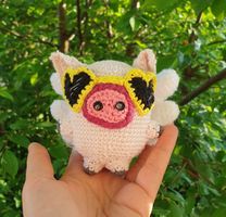 Amigurumi gehäkelte Schwein Ideal als Dekoration