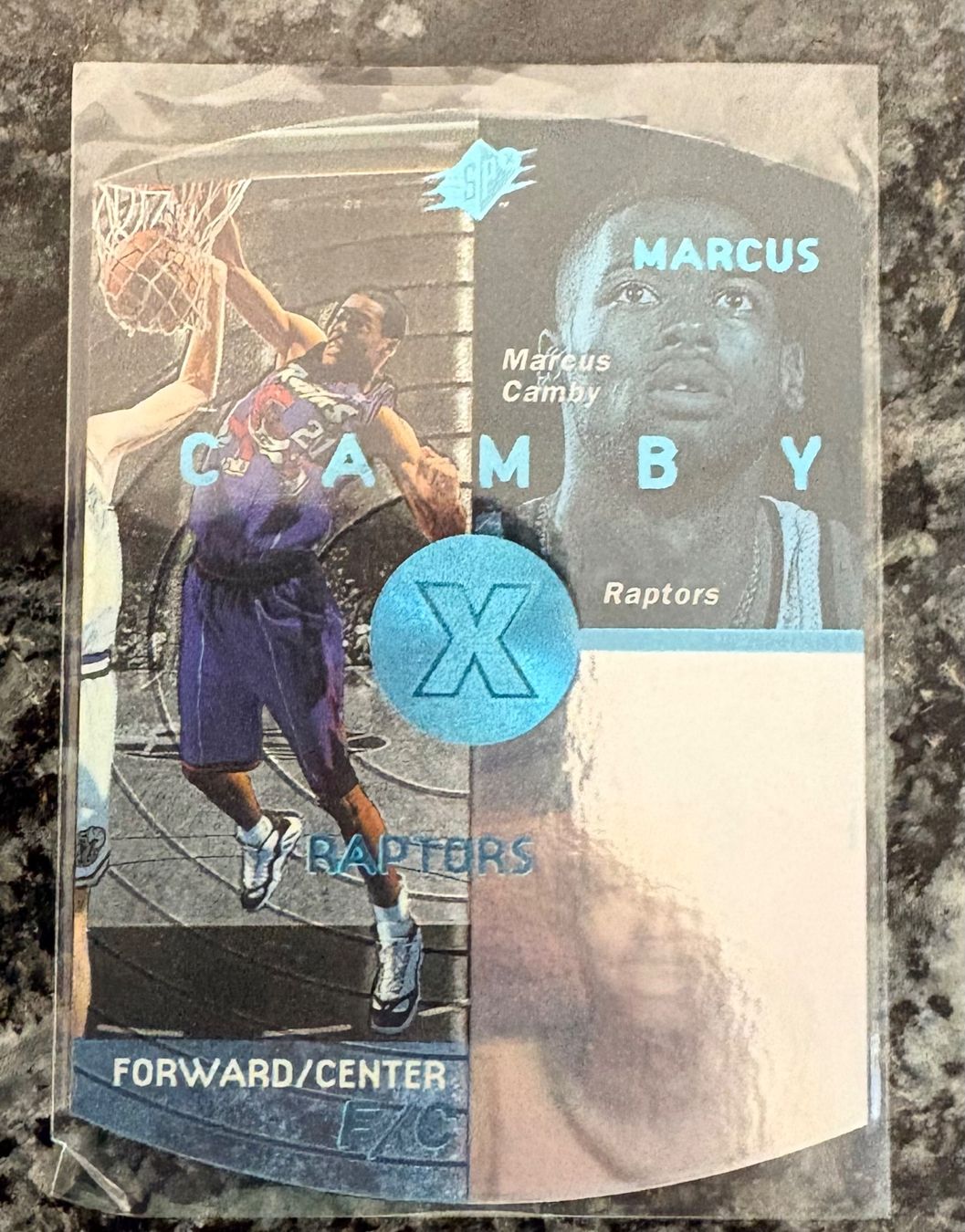 Nba Cartes à collectionner: NBA Marcus Camby SPX 98 Skyblue Card – Neuf (Voir description) à Muttenz par joba23