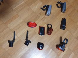 Verschiedene Velo Lampe
