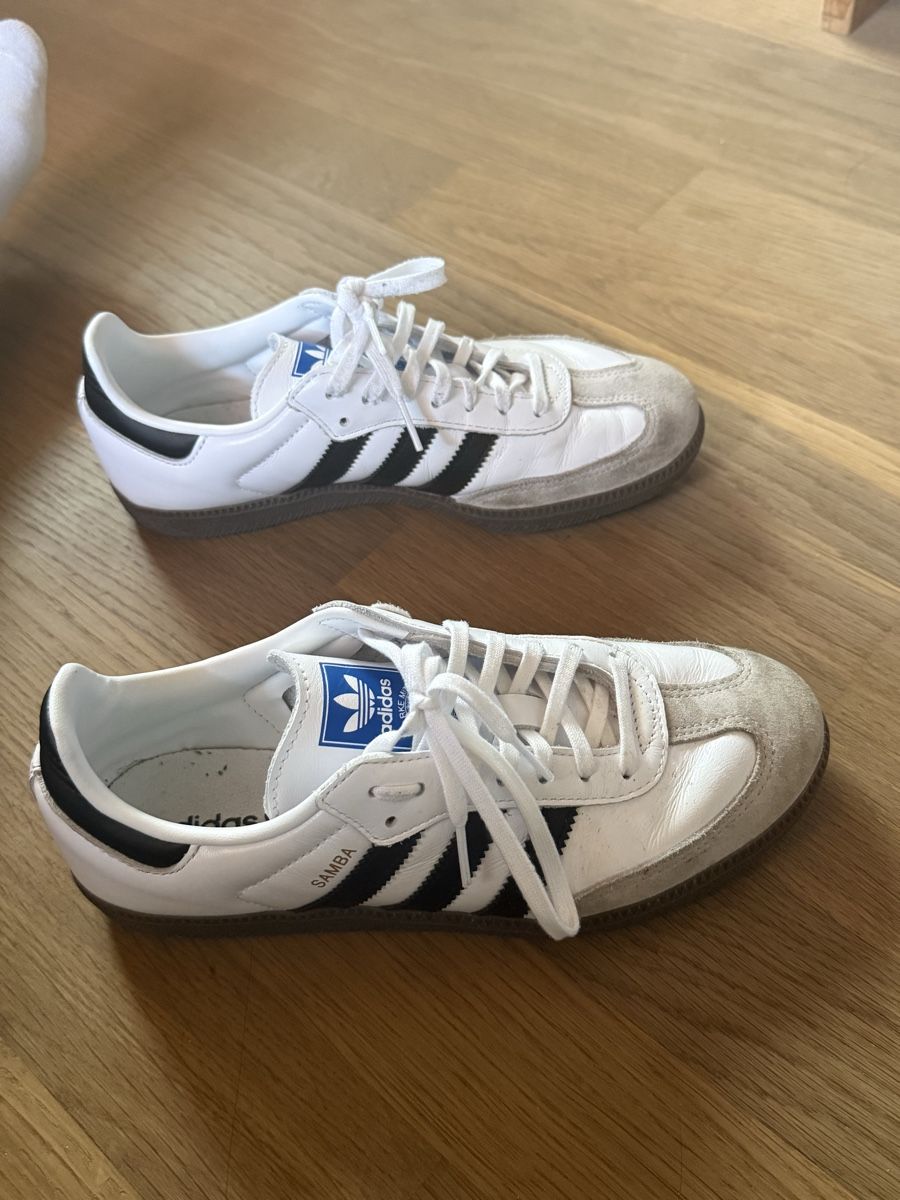 Adidas Scarpe da uomo: Adidas Samba Weiss/Schwarz Grösse 38 – Usato da Hettlingen venduto da lau_9hnp 2