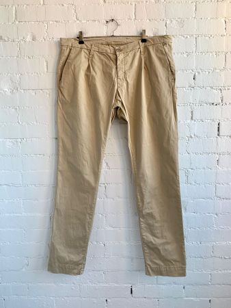 Beige Herren Stoffhose von Manuel Ritz