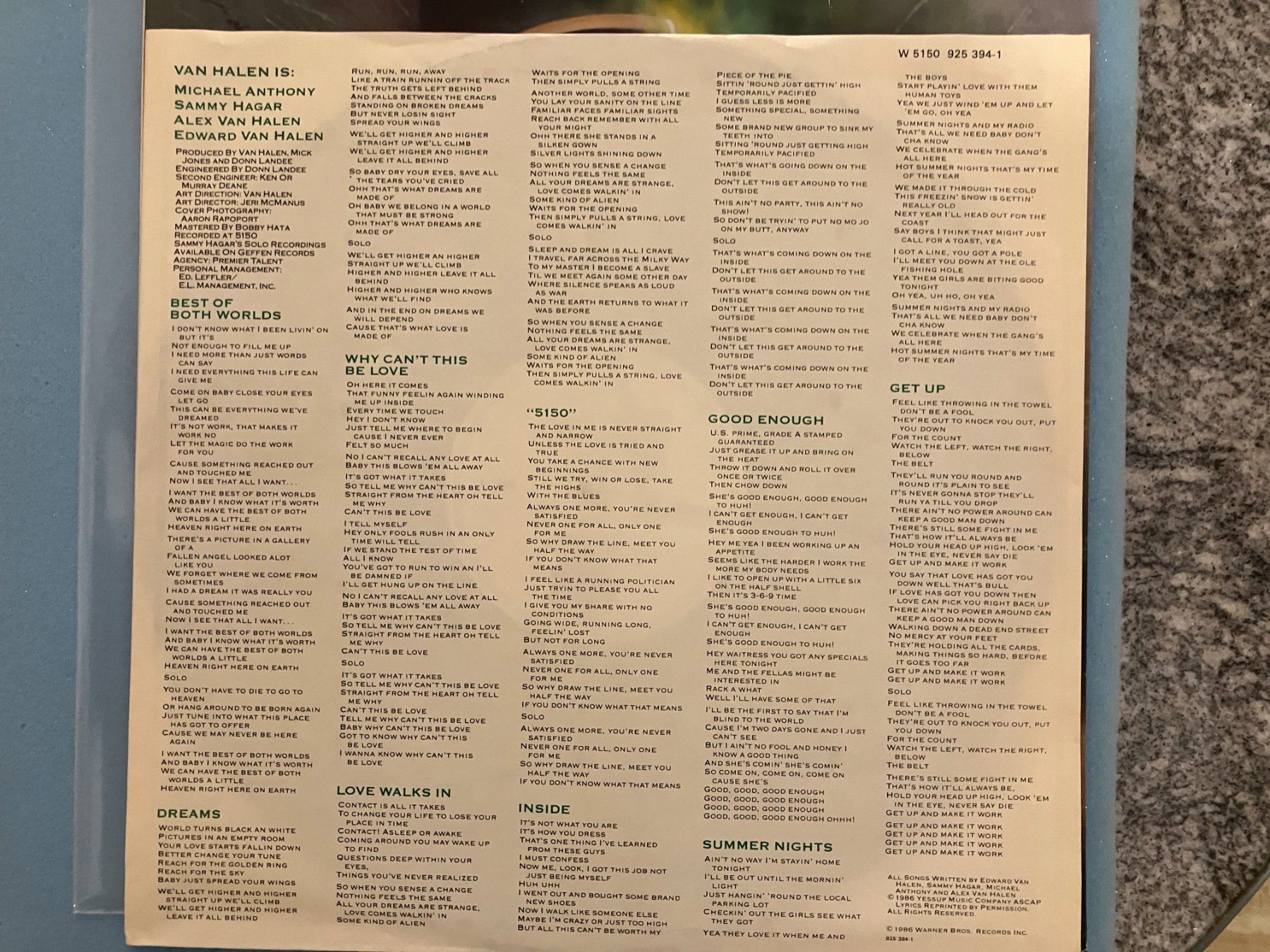 Schallplatten: Van Halen – Gebraucht aus Aarwangen von Jukebox3 4