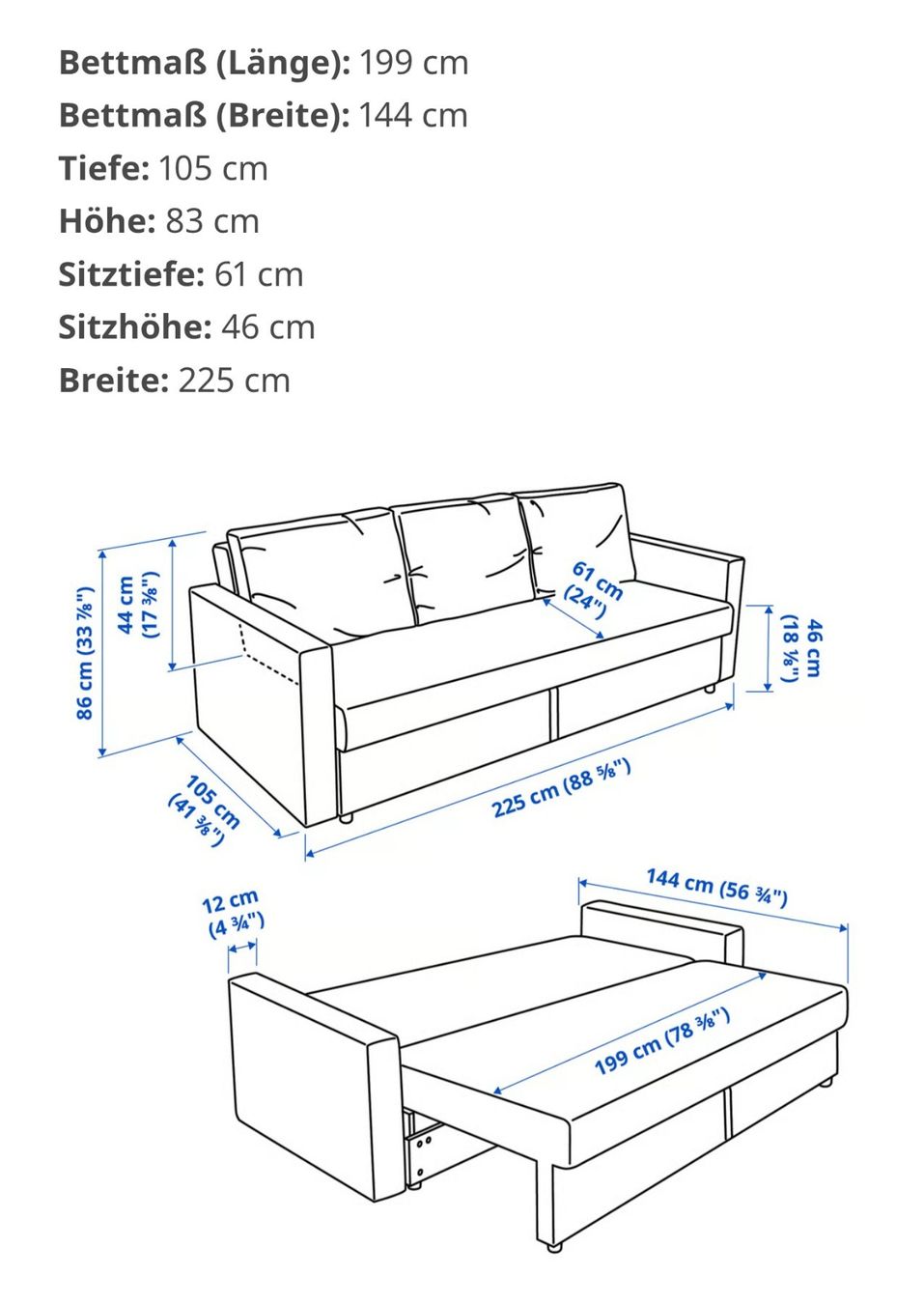 Ikea Sofas: IKEA Sofa Friheten – Gebraucht aus Hinwil von boulevard88 4