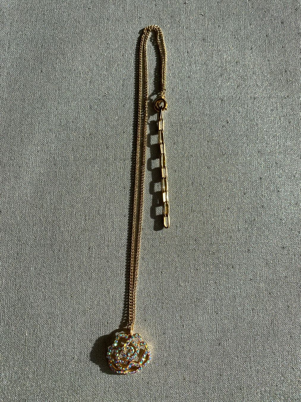 Catenine: Kette mit Rose ca. 40 + 6 cm – Usato da Thalwil venduto da gb_ea2000 1