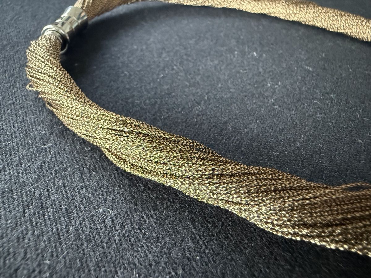 Catenine: Ausgefallenes Halscollier mit Südseeperle – Usato da Thalheim AG venduto da Cox-51 6