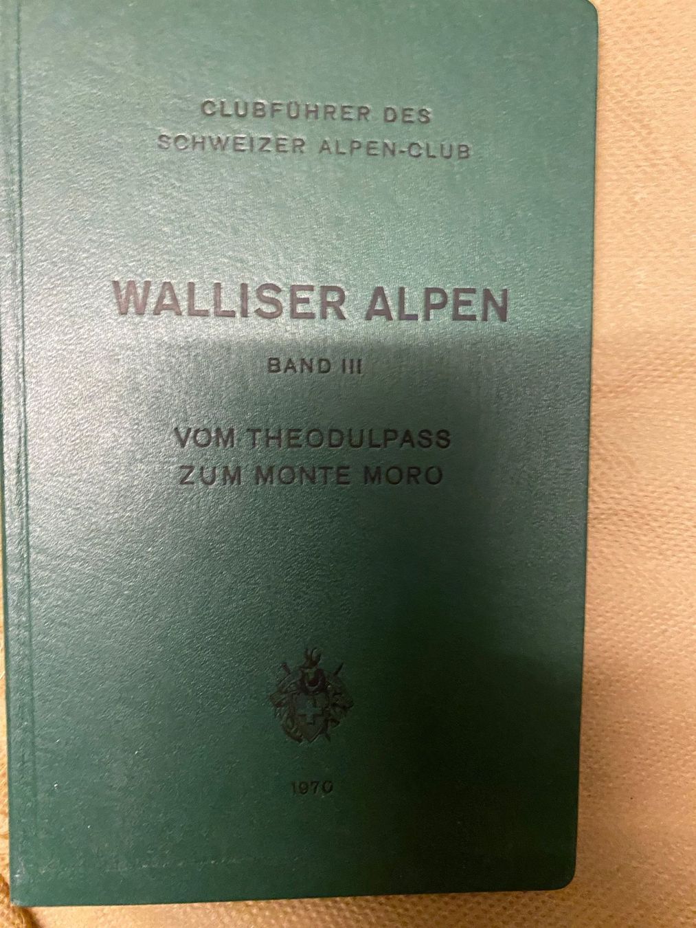 Livres: SAC Clubführer Walliser Alpen 3 – D'occasion à Lüchingen par LIDB