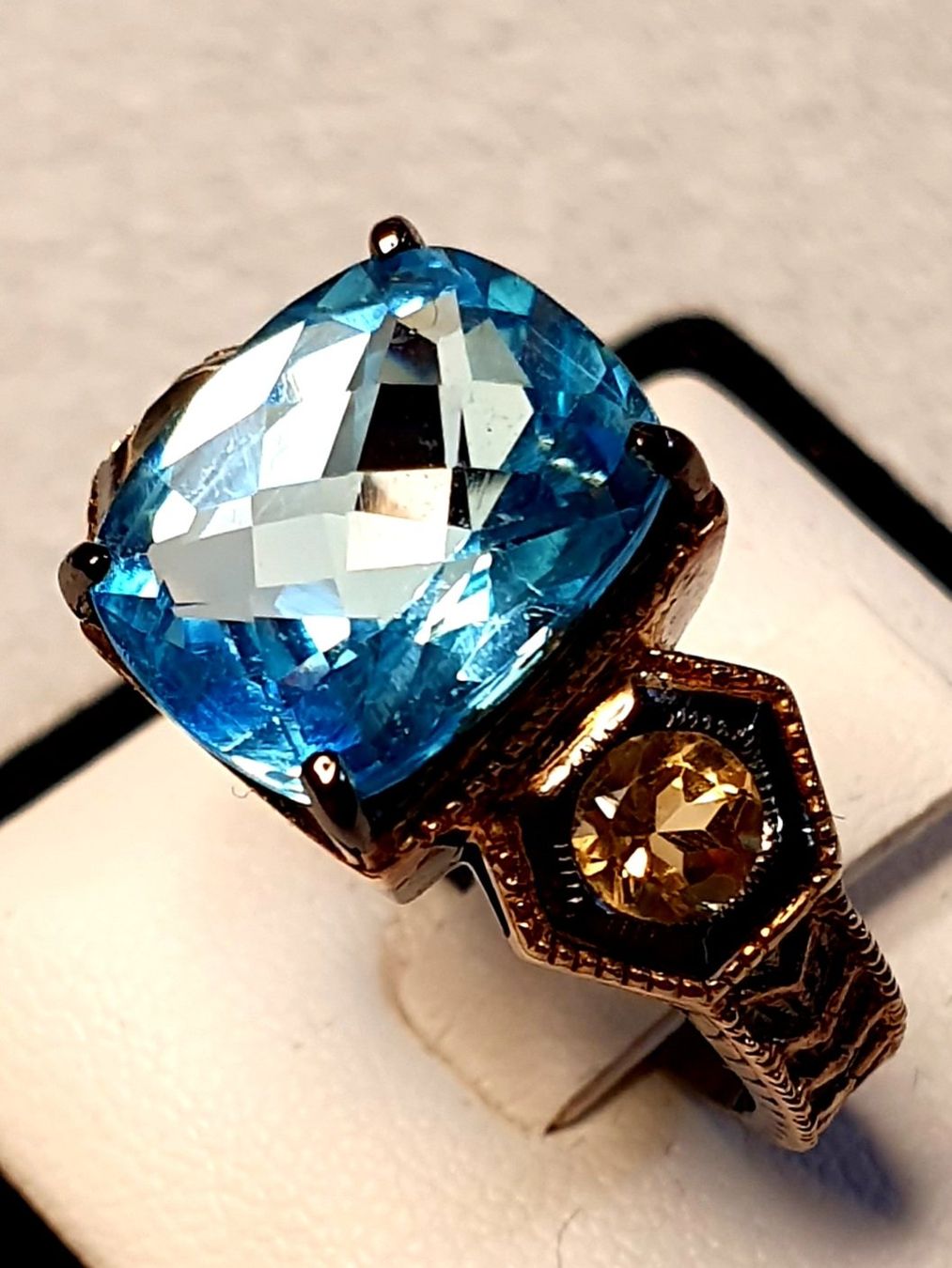 Anelli: Edelstein Fingerring – Nuovo (secondo la descrizione) da Zürich venduto da adriben 2