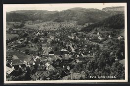 Turbenthal, Teilansicht mit Kirche und S