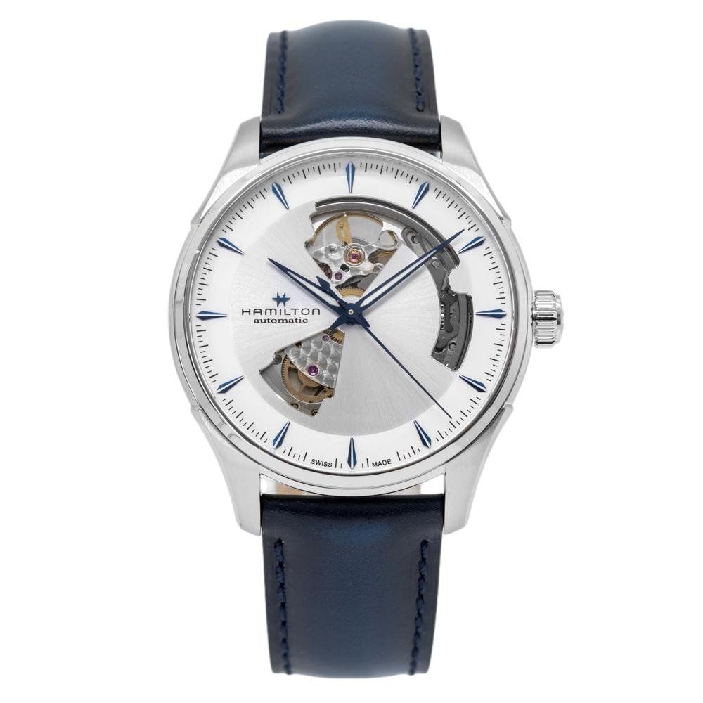 Hamilton Orologi: Hamilton Men's H32675650 Open Heart Auto – Nuovo e nell'imballaggio originale da Schindellegi venduto da harveystore 1