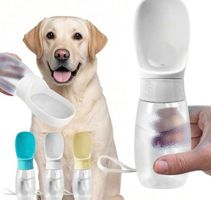 Tragbare Hunde Wasserflasche f. unterwegs neu