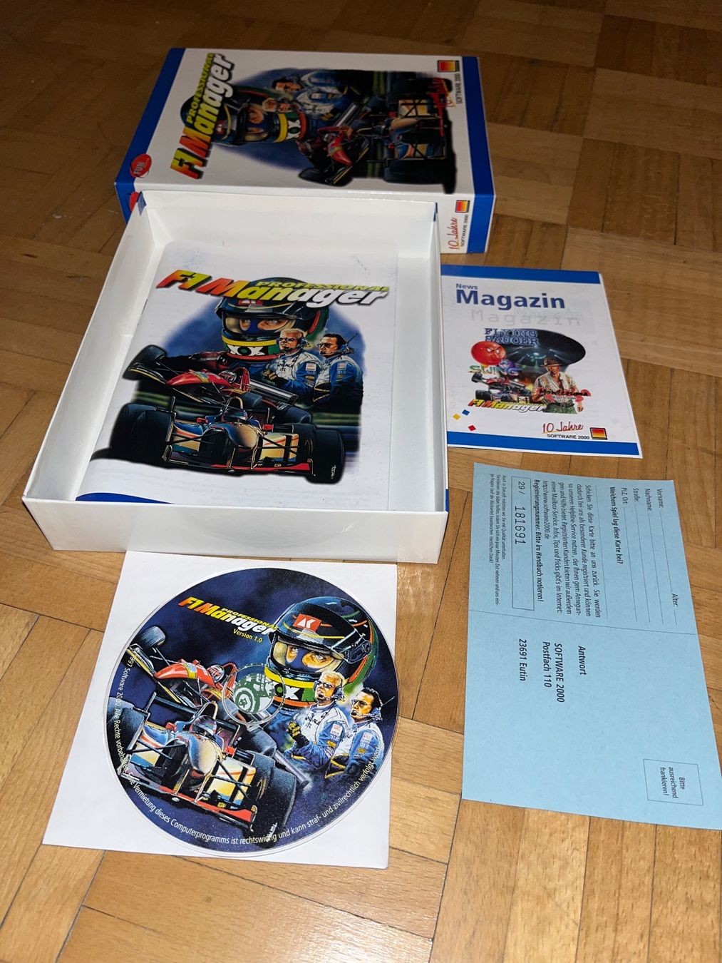 Giochi: F1 Manager Professional – Usato da Basel venduto da Ruemli17 1