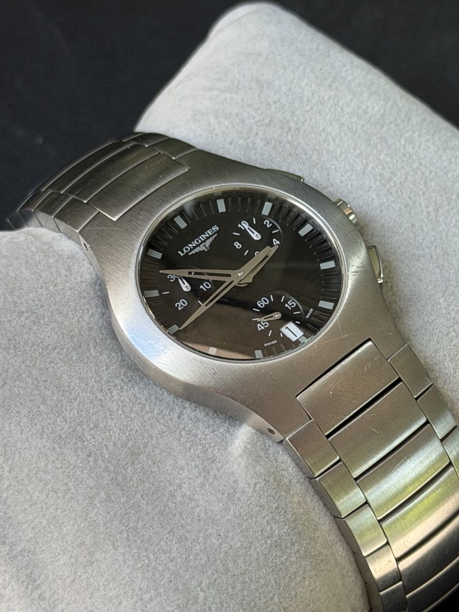 Longines Orologi: Longines Oposition Chronograph Quarz Fullset – Usato da Winterthur venduto da YSCHU 3