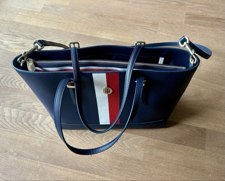 Tommy Hilfiger Damen Handtasche, dunkelblau, Top Zustand!