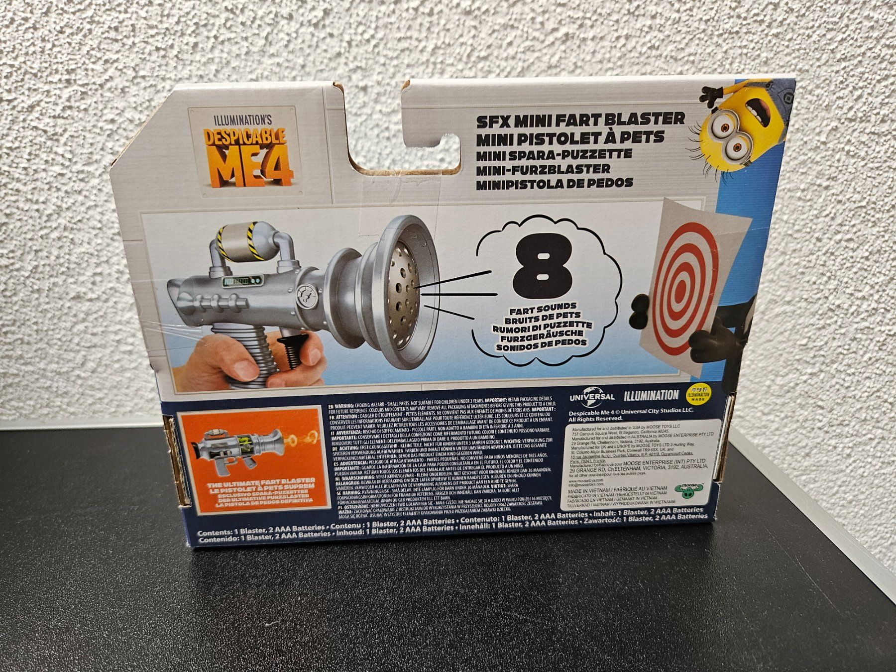 Giocattoli: Neu - Minions - Mini-Furzblaster – Nuovo e nell'imballaggio originale da Dagmersellen venduto da J_RP_Dagmersellen 1