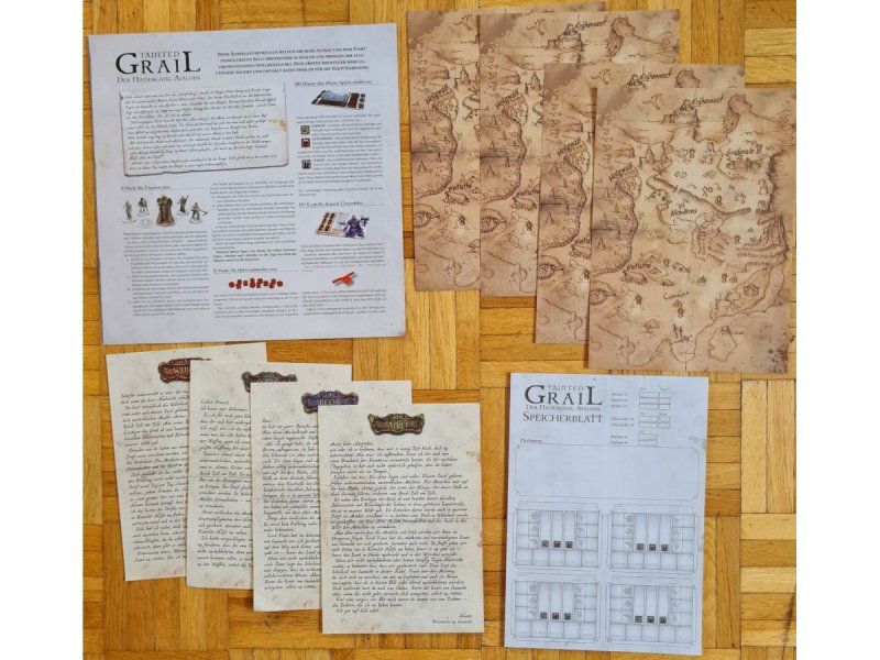 Spiele: Basisspiel "Tainted Grail", deutsch – Gebraucht aus Zürich von Desmond01 6