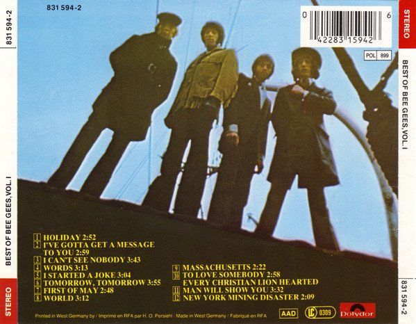 CD: CD Bee Gees - Best of (1969) – Usato da Möriken AG venduto da mineralia 1