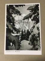 AK Berge Lenzenhorn s/w Karte Foto Heinze