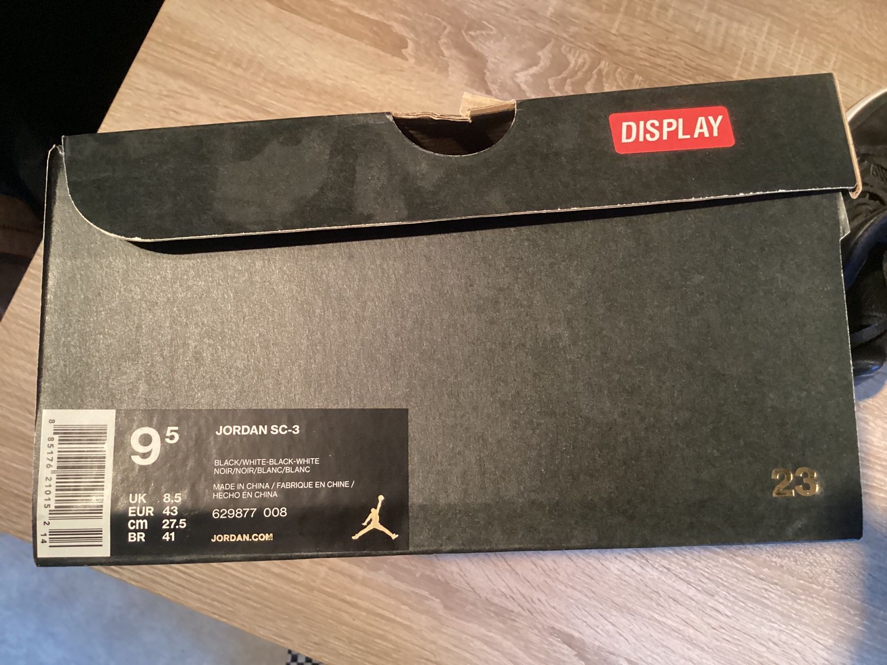 Scarpe da uomo: Air Jordan SC-3 Black/White – Nuovo e nell'imballaggio originale da Grosshöchstetten venduto da Patrick172 2