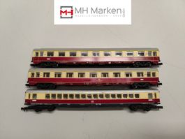 Arnold 3-teiliges Reisezugwagenset der DB Spur N DC ohne OVP