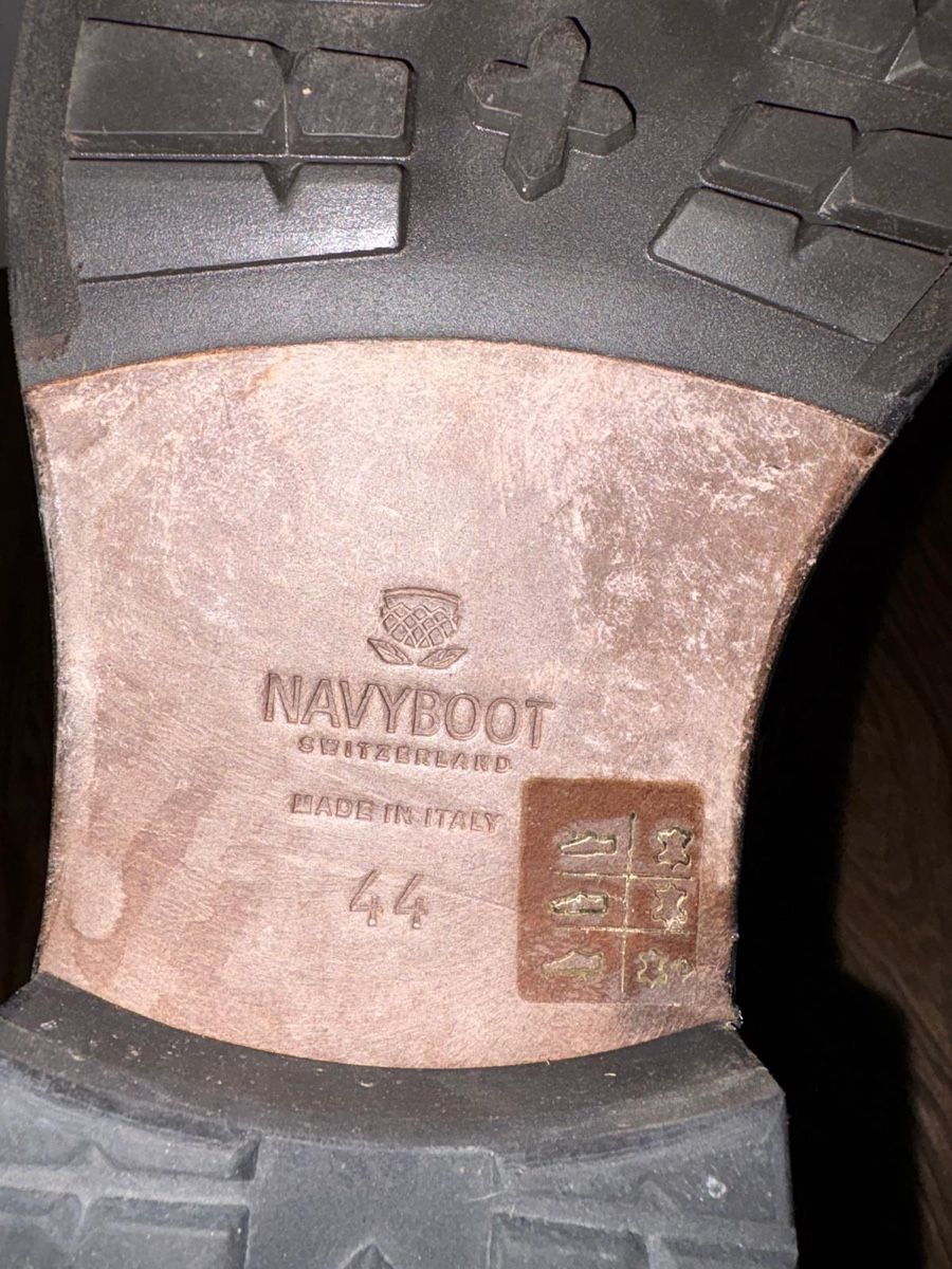 Navyboot Herrenschuhe: Navyboot Herren Leder Schuhe, Gr. 44, Schwarz – Neu (gemäss Beschreibung) aus Triesen von ValDeMer85 2