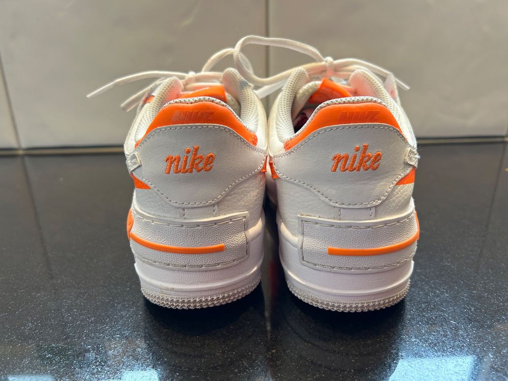 Nike Air Force 1 shadow white total orange Gr. 39 Acheter sur