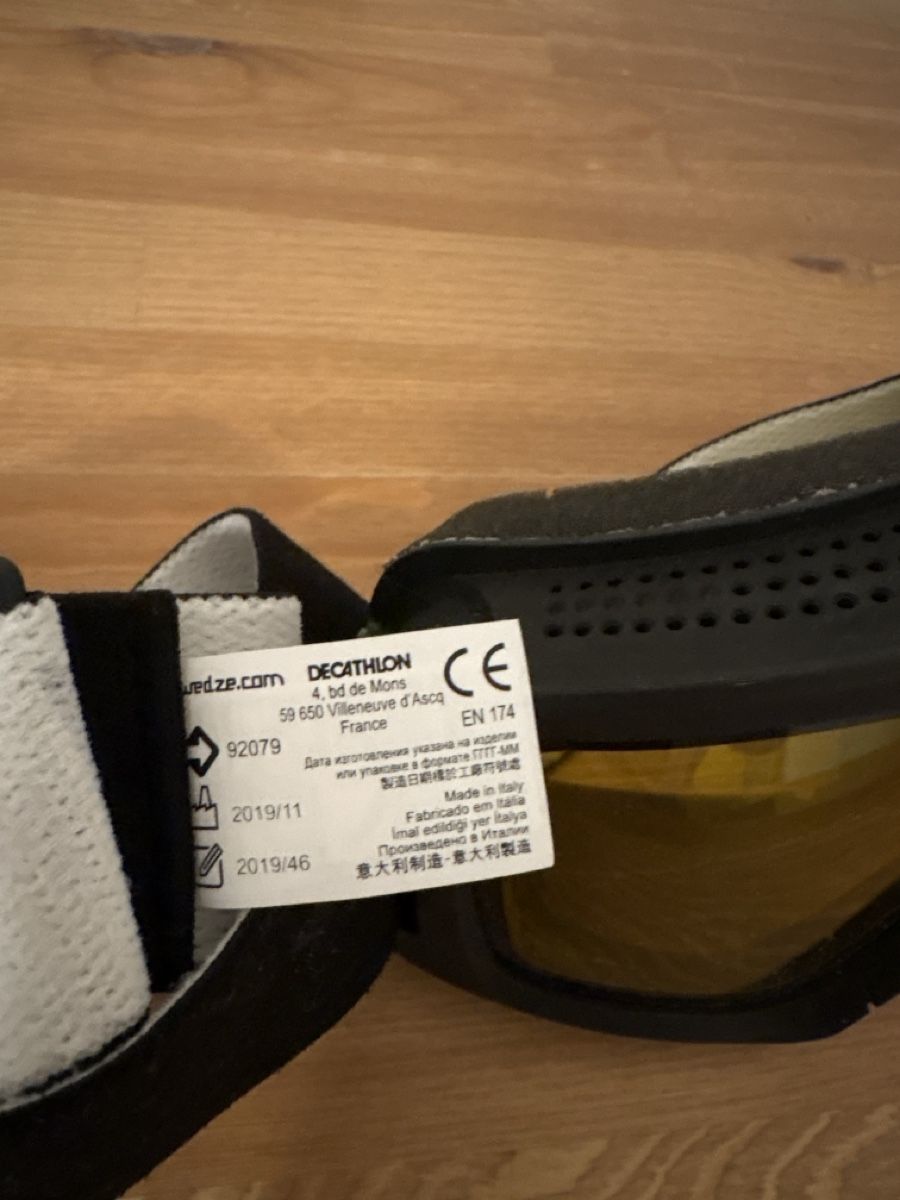 Decathlon Occhiali & Lenti: Snow goggles with yellow double screen - ski & snowboard – Usato da Zürich venduto da Walden7829 1