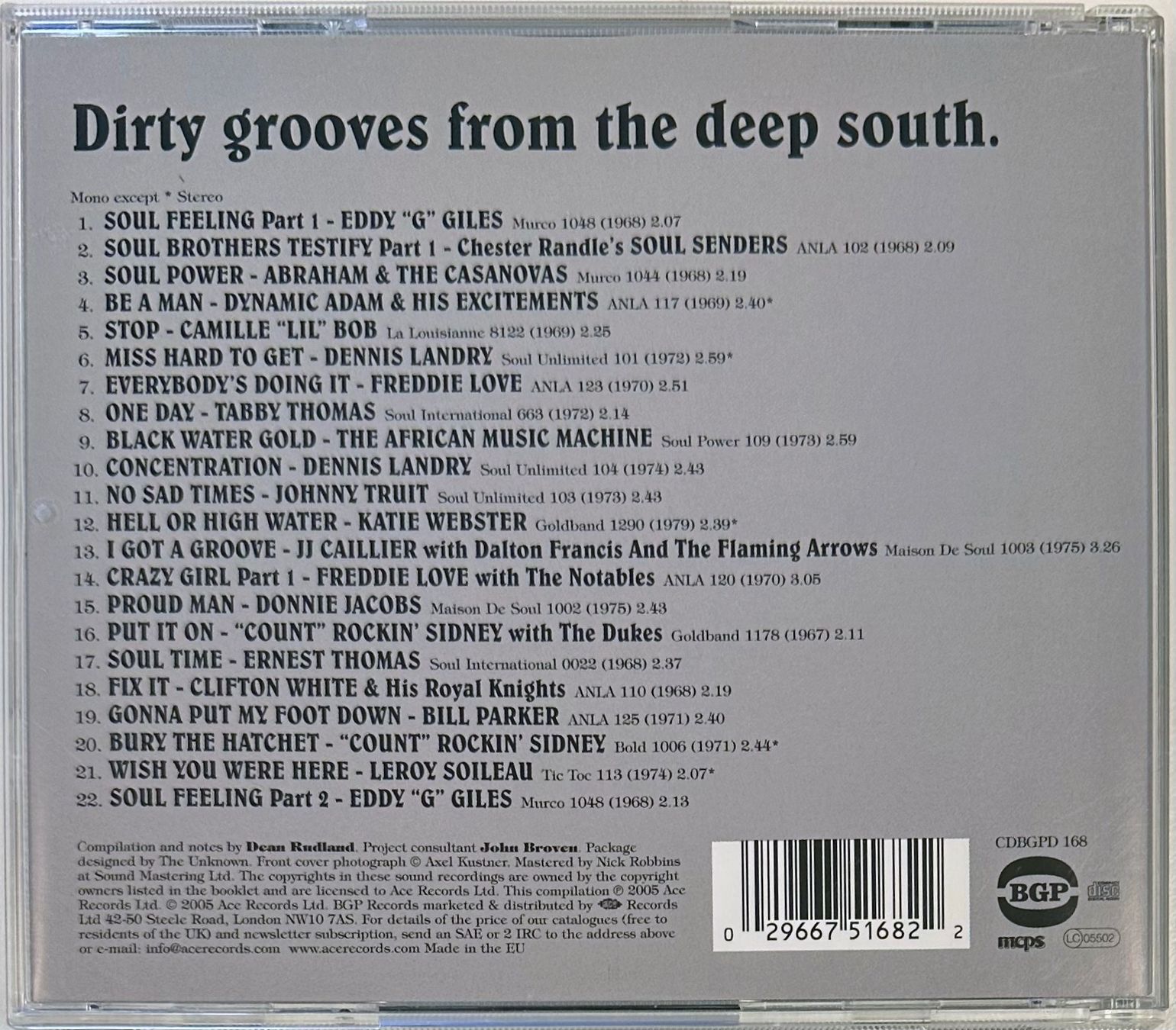 CD: Southern Funkin' – Usato da Martigny venduto da jereq 1