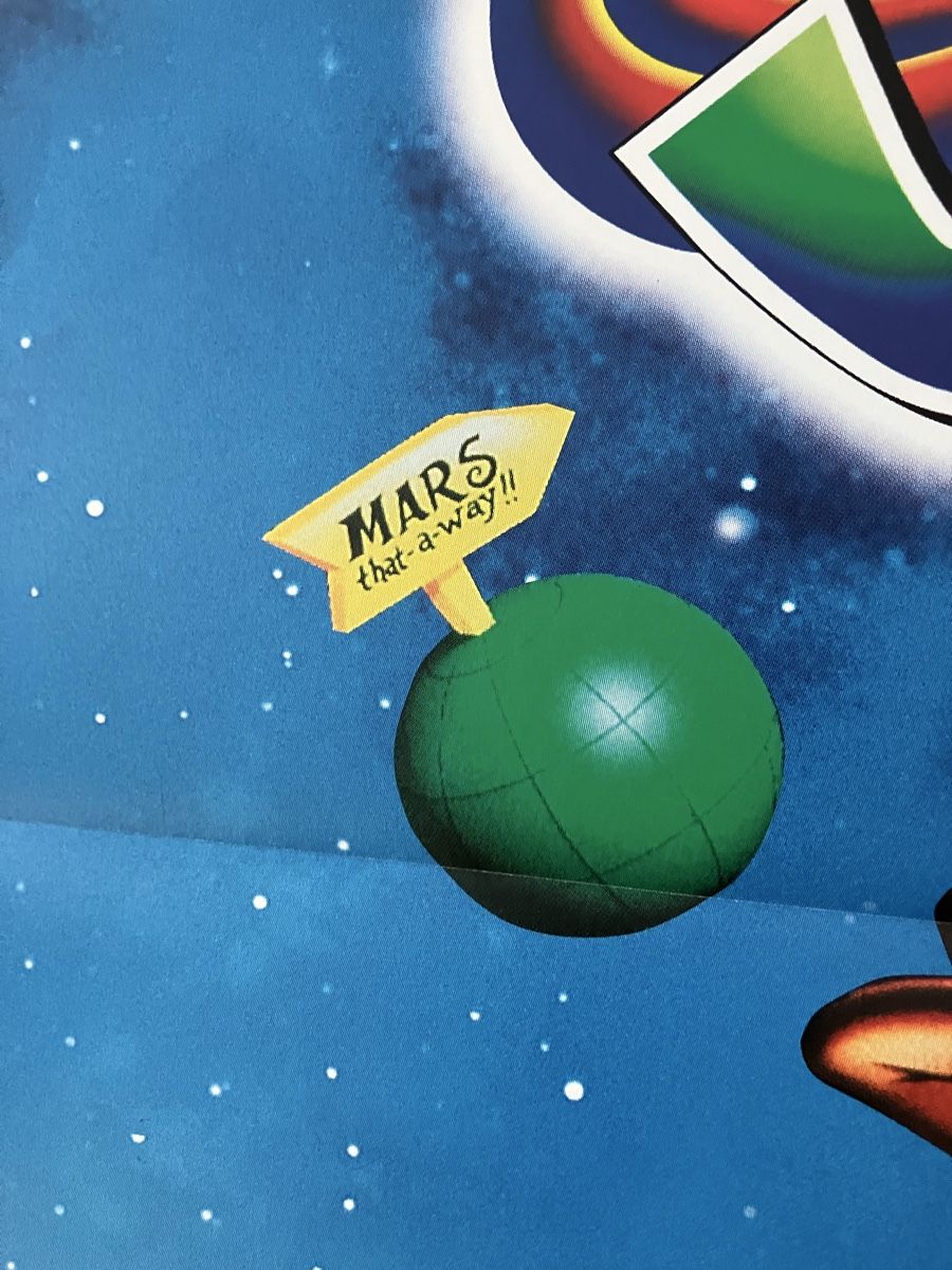 Poster & Bilder: Space Jam Poster von 1997 mit Michael Jordan & Bugs Bunny – Neu (gemäss Beschreibung) aus Lausen von Indexvision 8