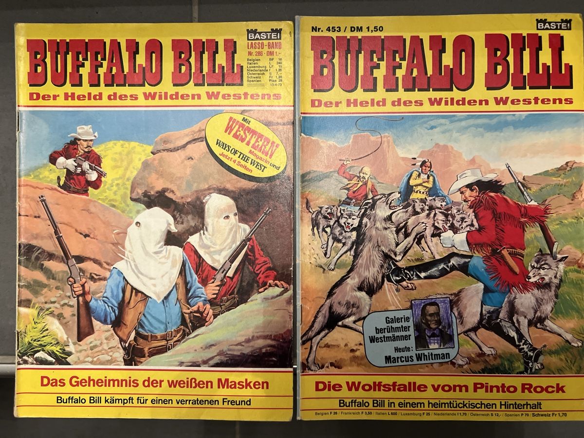 Fumetti: 2 Buffalo Bill Comic-Heft, Wildwest-Klassiker, Bastei – Usato da Gysenstein venduto da Comic_sammler