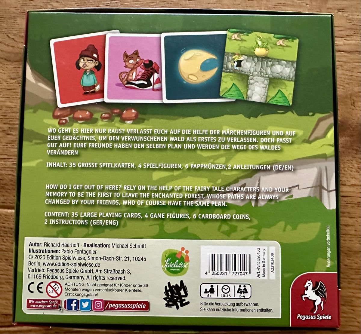 Pegasus Spiele Giochi: Memorinth Spiel – Nuovo (secondo la descrizione) da Allschwil venduto da Artur15 1