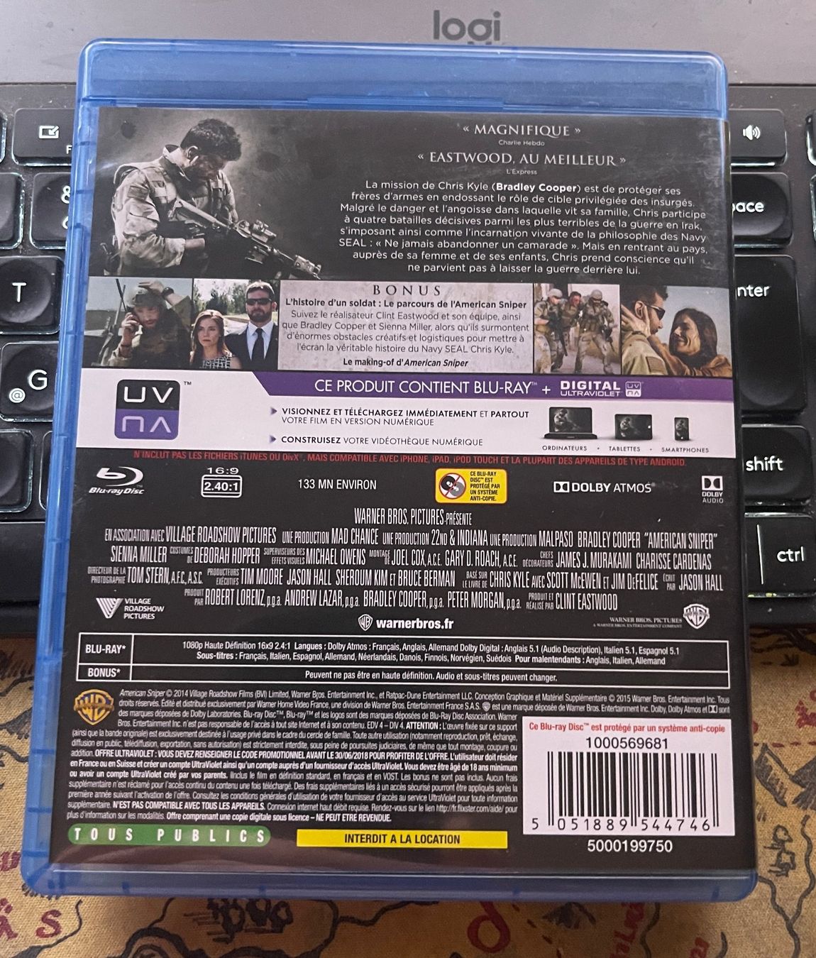 Tutti i DVDs: American Sniper (2014) - Blu-ray – Usato da Semsales venduto da __Florian__ 2