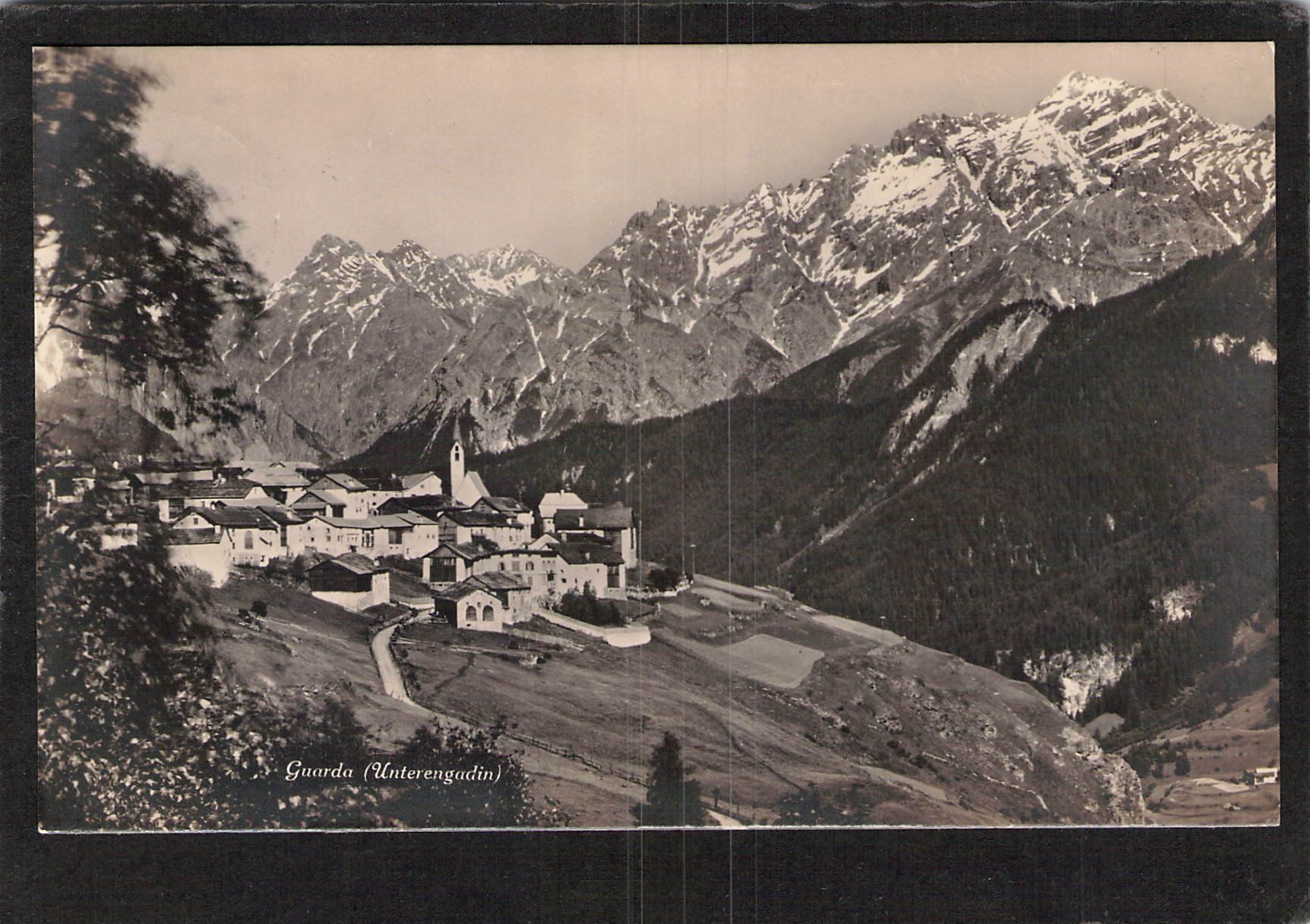 Ansichtskarten: Guarda GR , gel. 1927 – Gebraucht aus Reichenburg von ibiza18