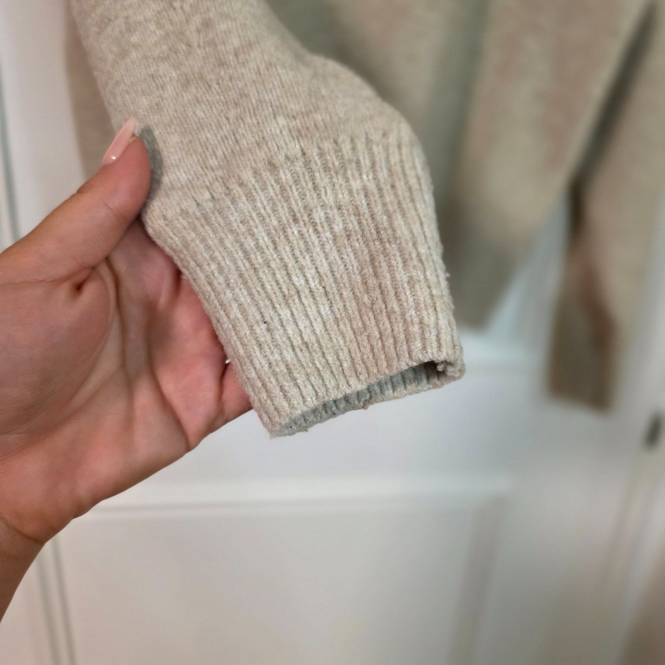 H&M Maglioni & Felpe: Warmer Strickpullover in Beige,Grösse 38/40 – Usato da Wald ZH venduto da CapLux 2