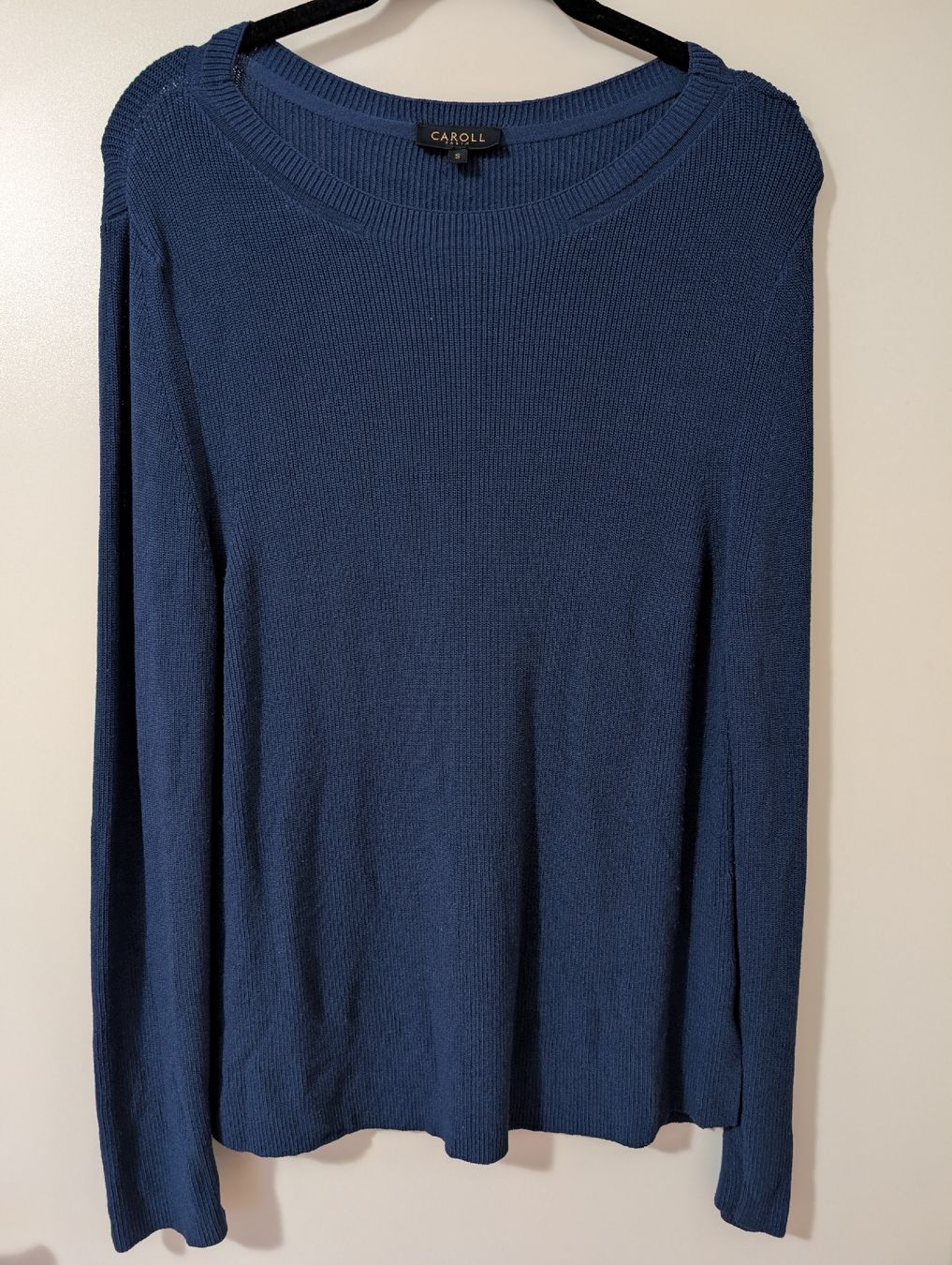 Caroll Pullover & Sweatshirts: Caroll Strickpullover, Grösse S, blau – Gebraucht aus Morges von bar_v9mx