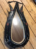 Antique miroir dans collier de cheval Antiker Spiegel