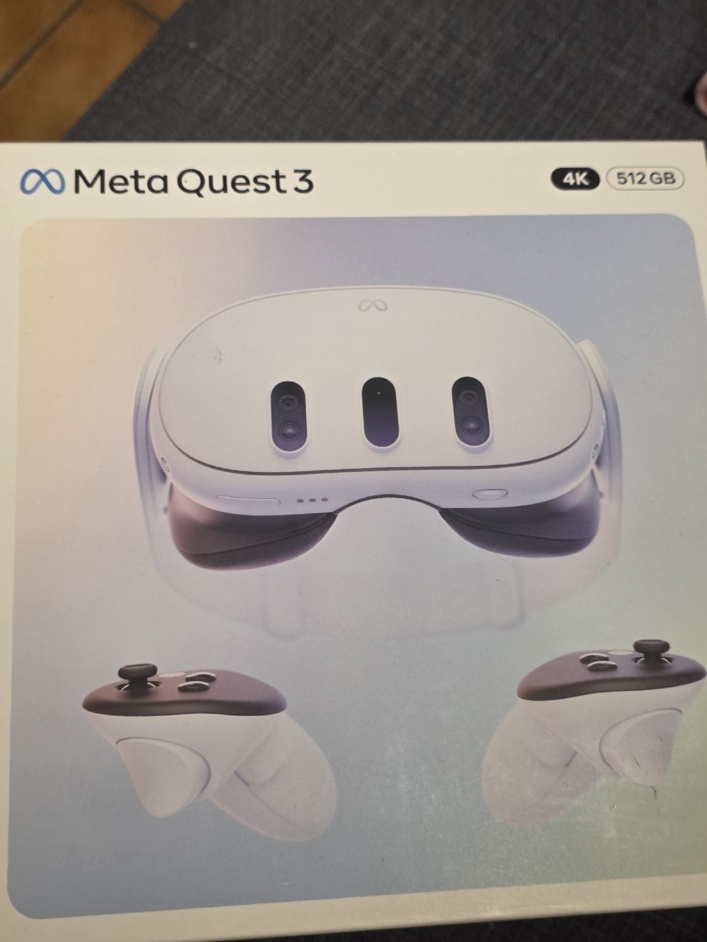 Meta Casco VR: Meta Quest 3 VR Brille 512GB gebraucht – Usato da Nottwil venduto da Niggers007