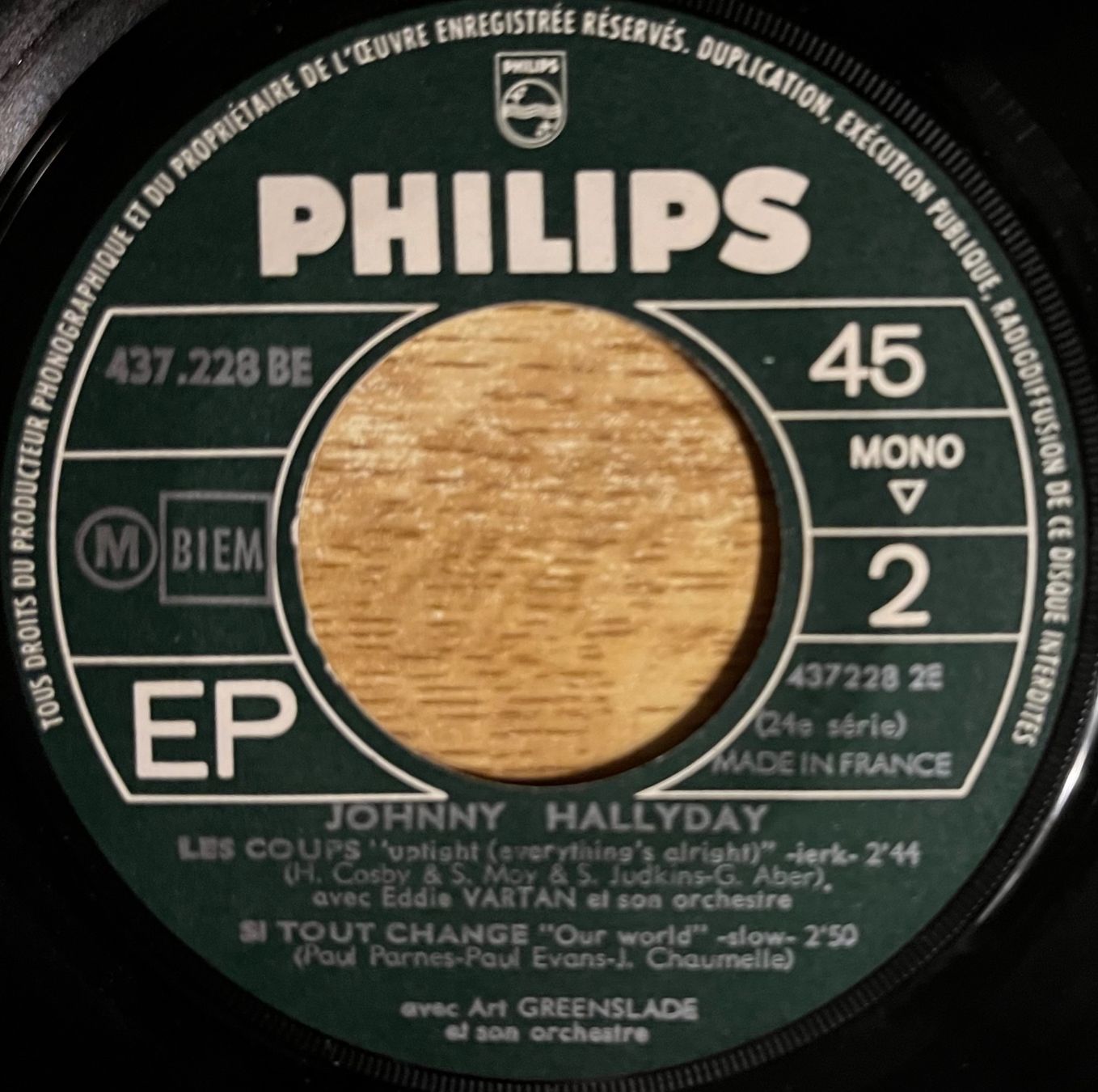 Schallplatten: JOHNNY - CHEVEUX LONGS ET IDEES COURTES – Gebraucht aus Bussigny von vinyl-pas-cher 3