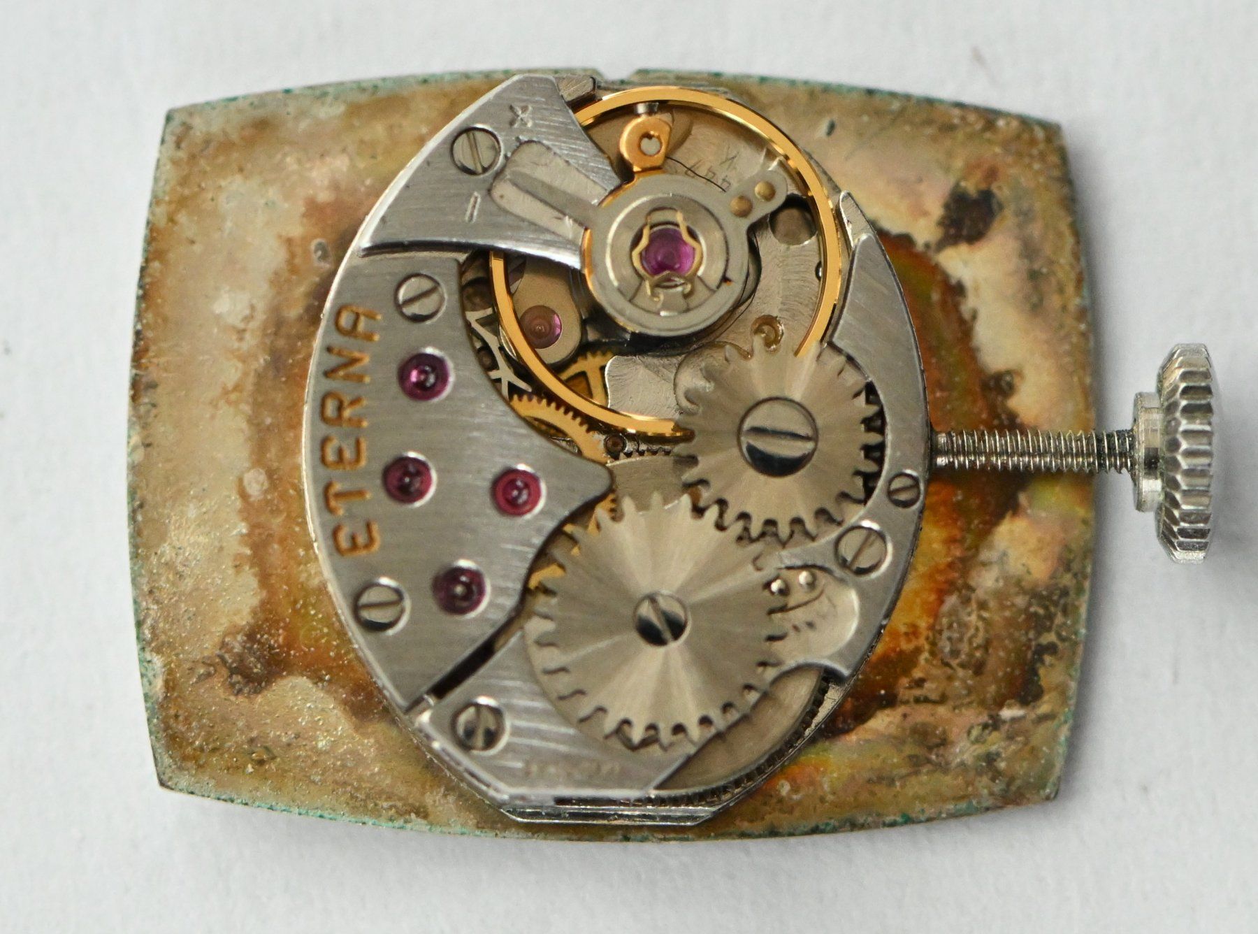 Eterna Orologi: ETERNA Damenuhrwerk (läuft) – Usato da Ehrendingen venduto da nicoro50 2