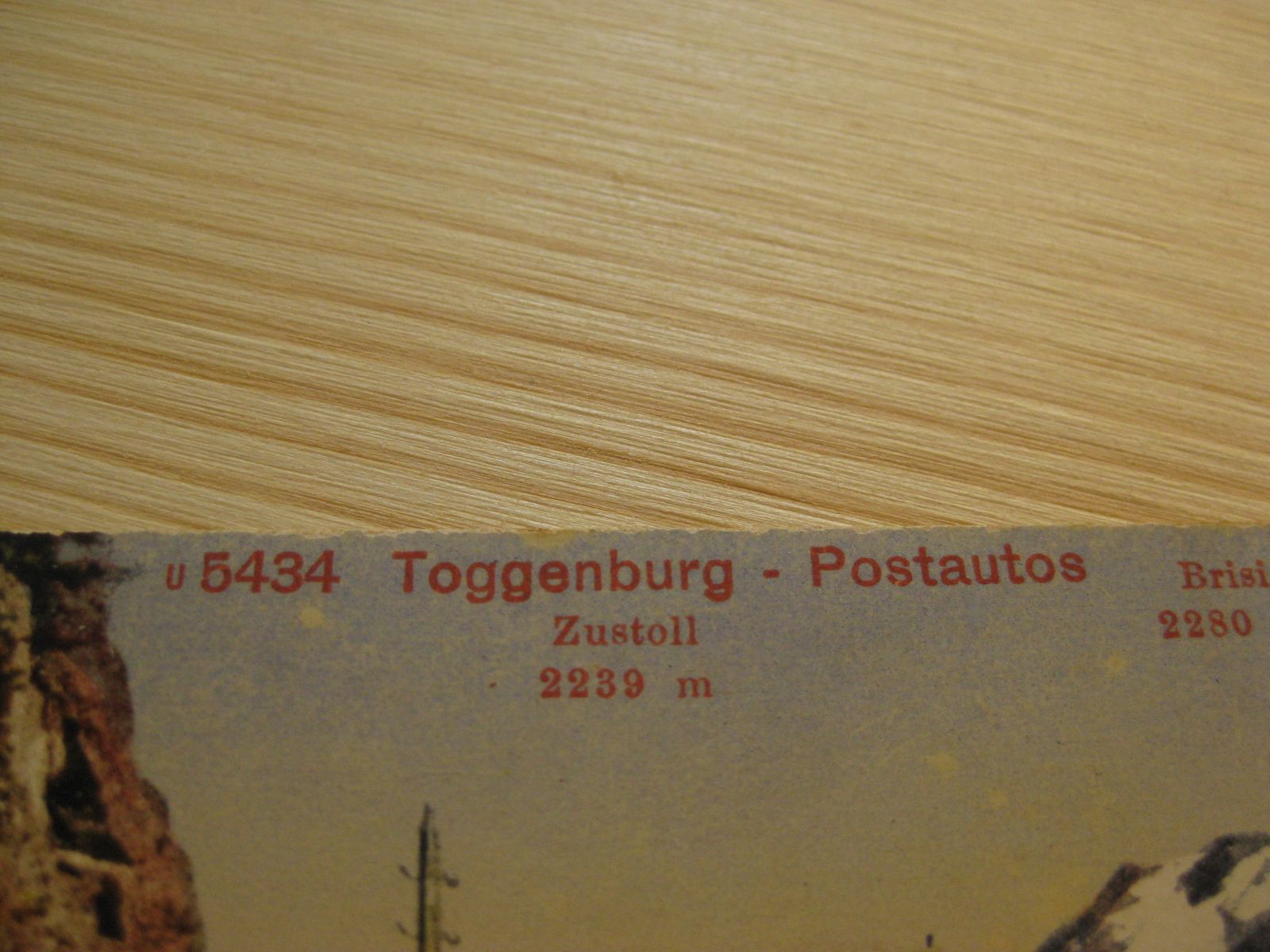 Cartoline postali: AK Toggenburg mit Postauto – Usato da Malters venduto da Marosko 2