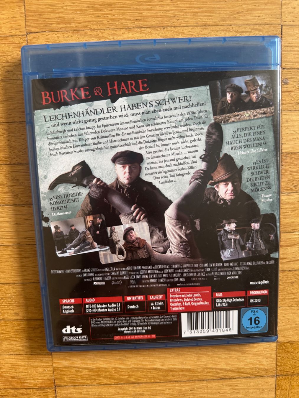 Tutti i DVDs: BURKE AND HARE  (BLU-RAY) JOHN LANDIS – Usato da Basel venduto da san_2qlq 1